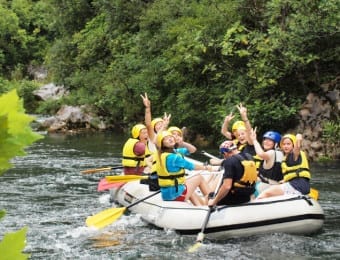 Croatia rafting cycling holidays