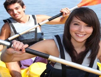 sea kayaking holiday for teenagers