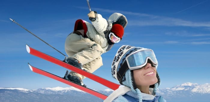 february skiing family holiday